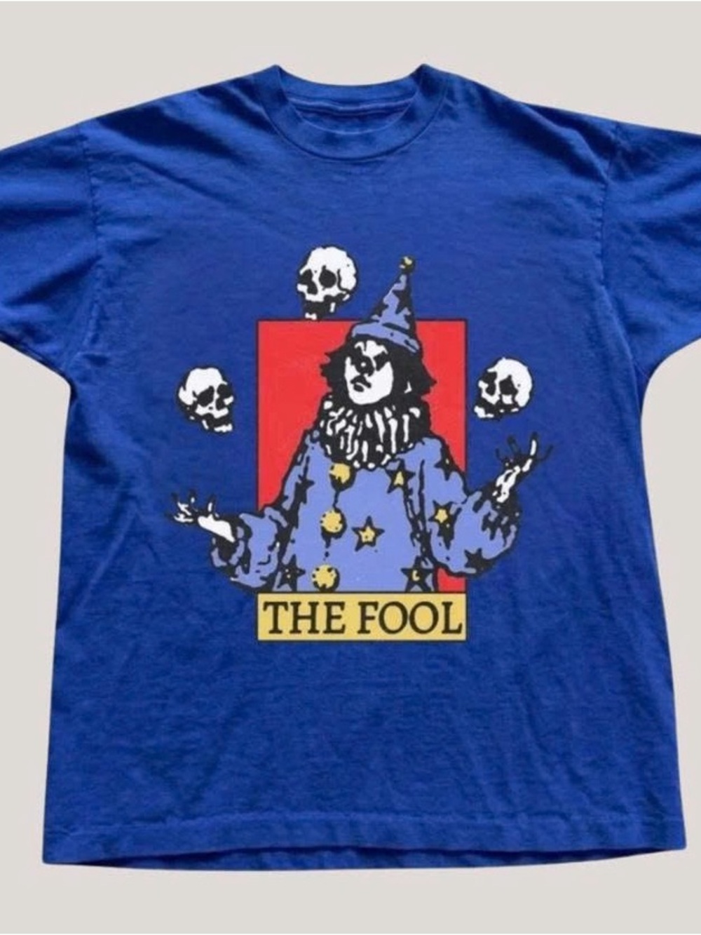Blue 'The Fool' Graphic Tee